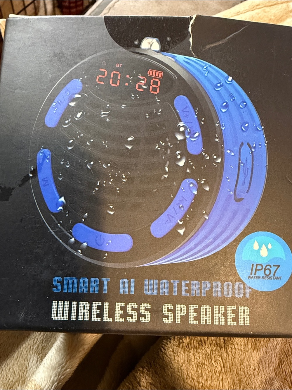 Waterproof Portable Wireless Speaker - Blue